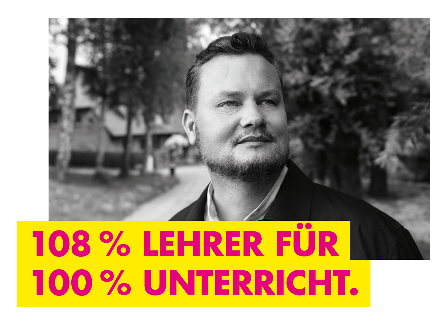 108% Lehrer für 100% Unterricht.