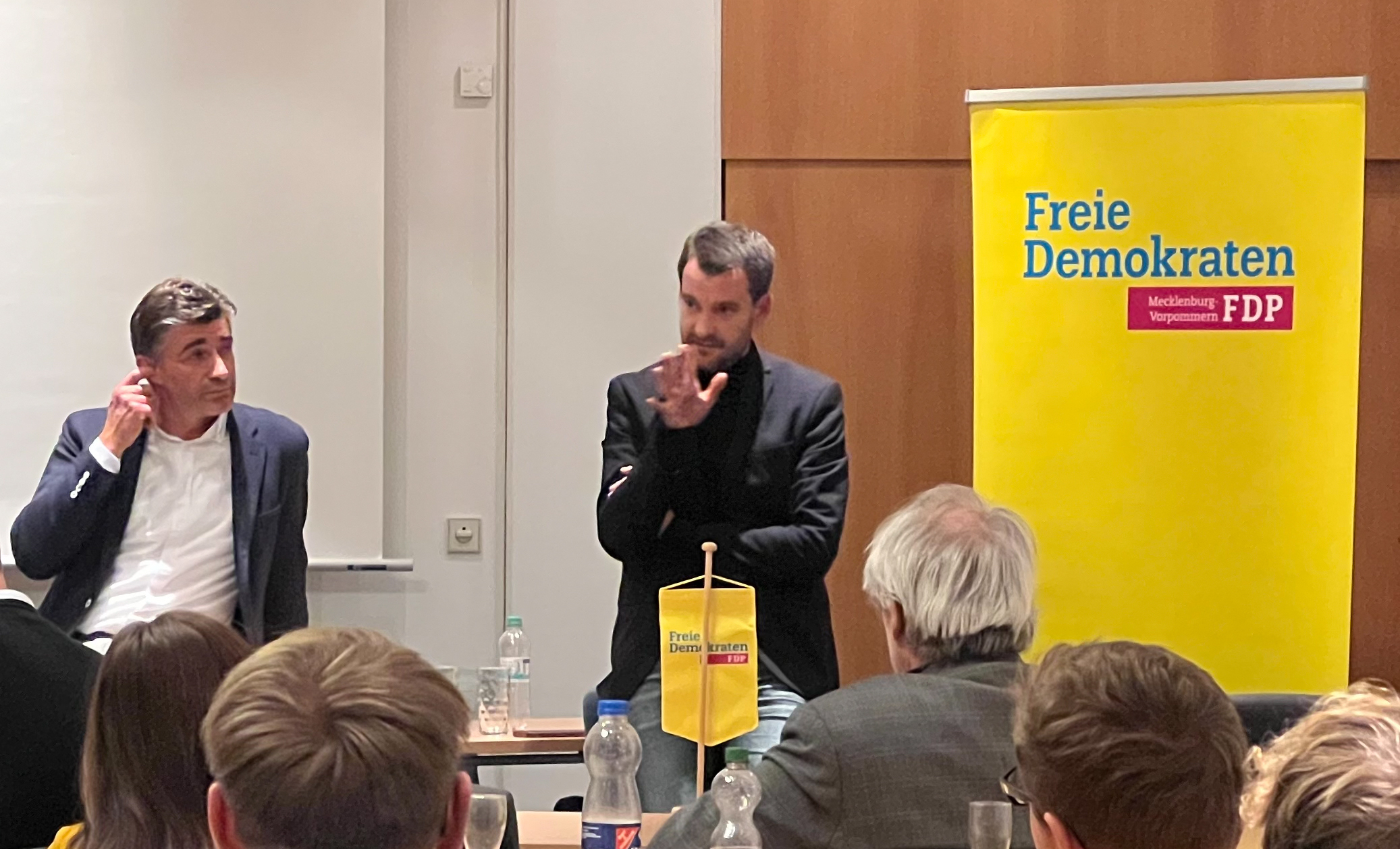 Hagen Reinhold und Johannes Vogel